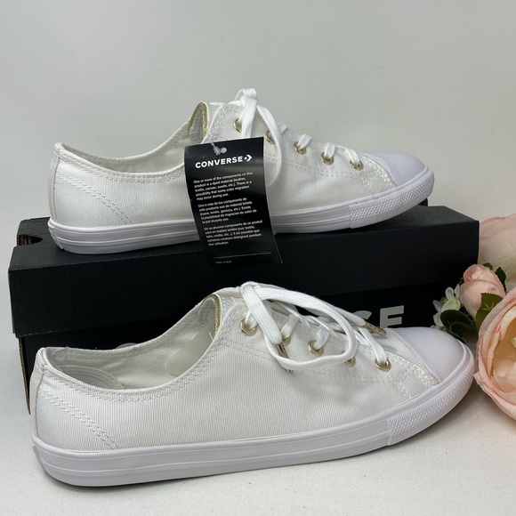 Converse Ctas Dainty Low White Egret W AUTHENTIC - Picture 6 of 8